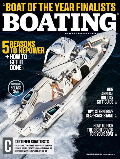 boating magazine with kicker